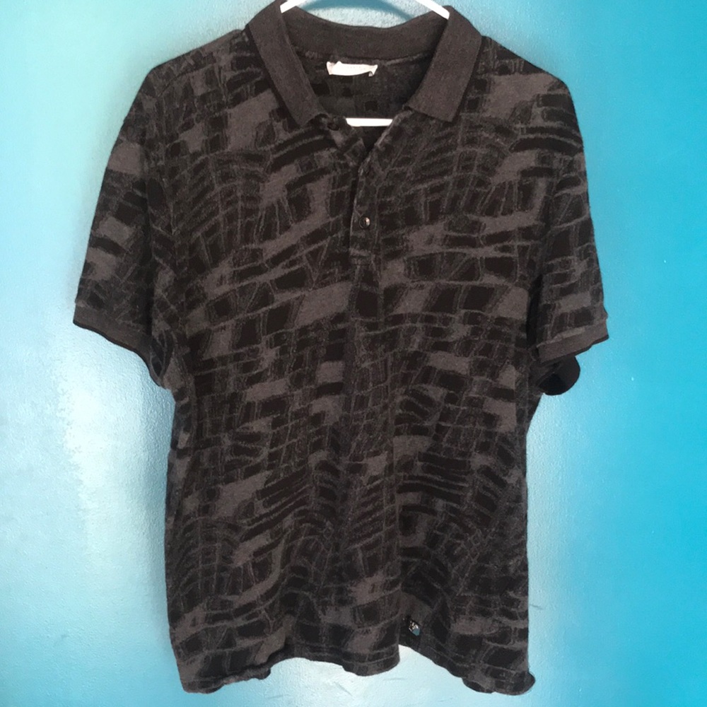 RARE RUNWAY VERSACE COLLECTION men’s polo